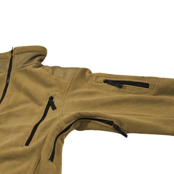 MFH Heavy Strike Fleece Jack - Coyote Tan