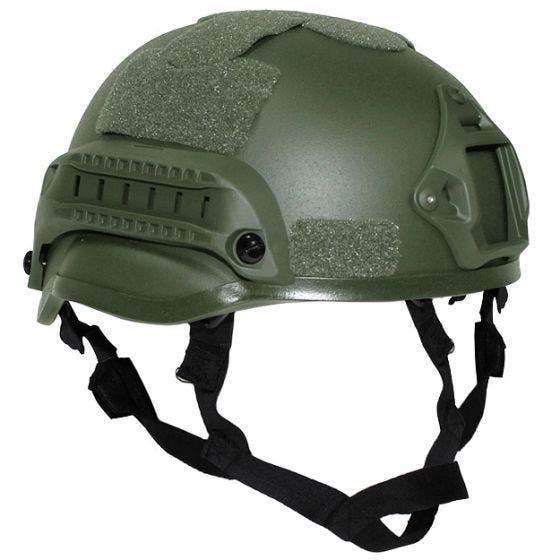 MFH MICH 2002 US Helm - Olijf