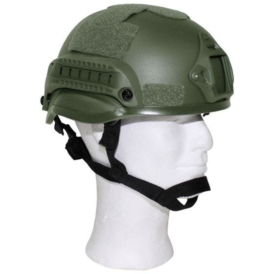 MFH MICH 2002 US Helm - Olijf