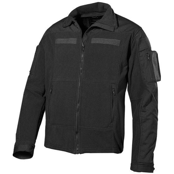 MFH US Combat Fleece Jack - Zwart