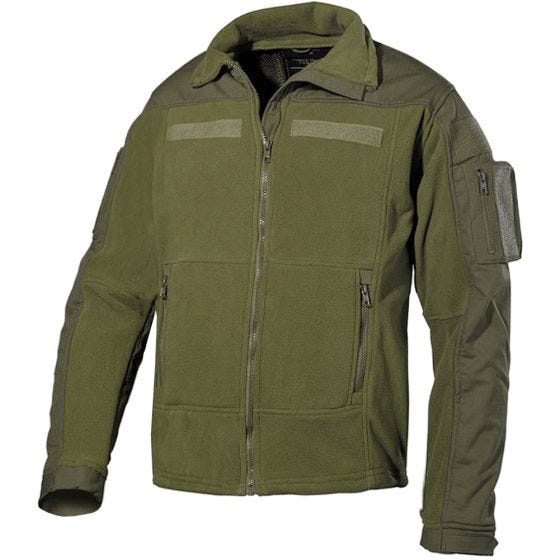 MFH US Combat Fleece Jack - Olijf