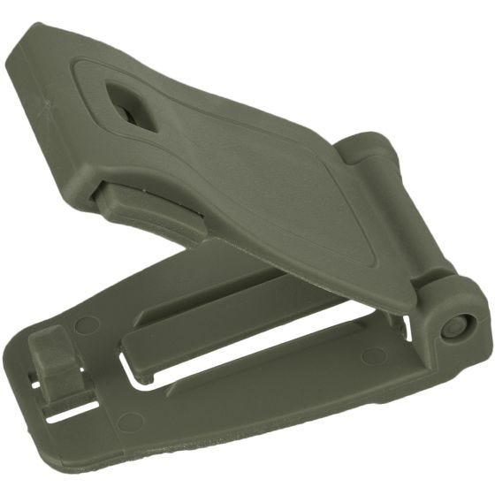 MFH Adapterclip Plastic MOLLE - OD Groen