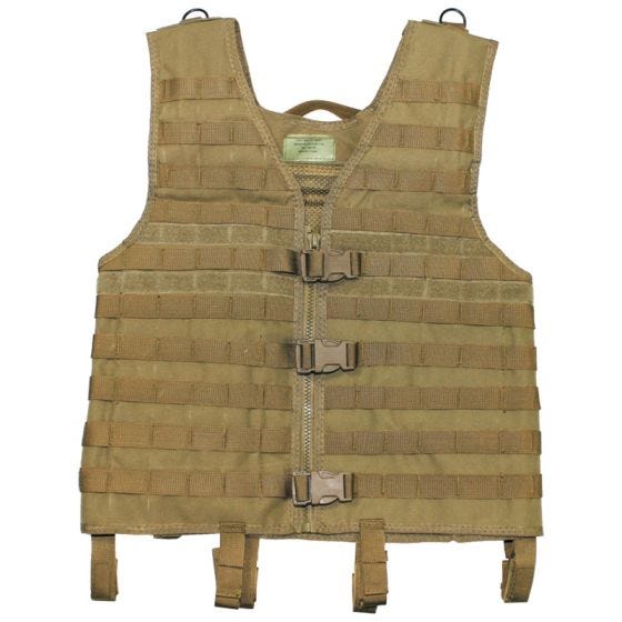 MFH MOLLE Light Vest - Coyote