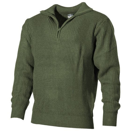 MFH Navy Trui Acryl - OD Groen