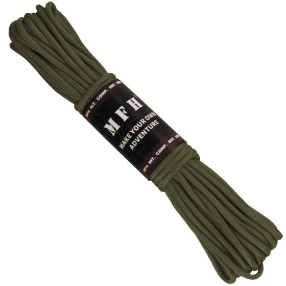 MFH Parachutekoord 50 ft - OD Groen