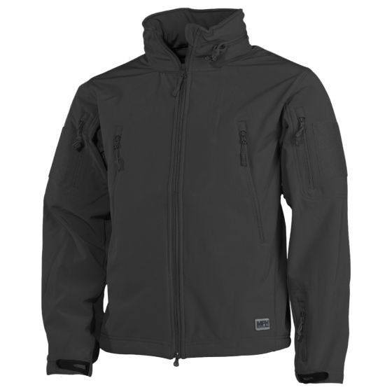 MFH Scorpion Softshell Jack - Zwart
