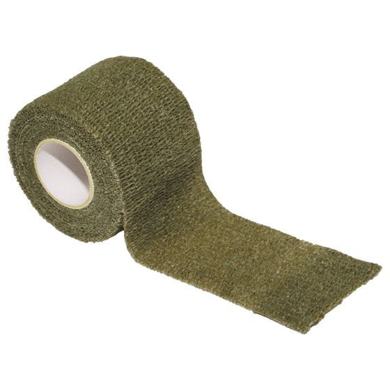 MFH Zelfklevende Stoffen Camouflagetape 5 cm x 4,5 m OD Groen