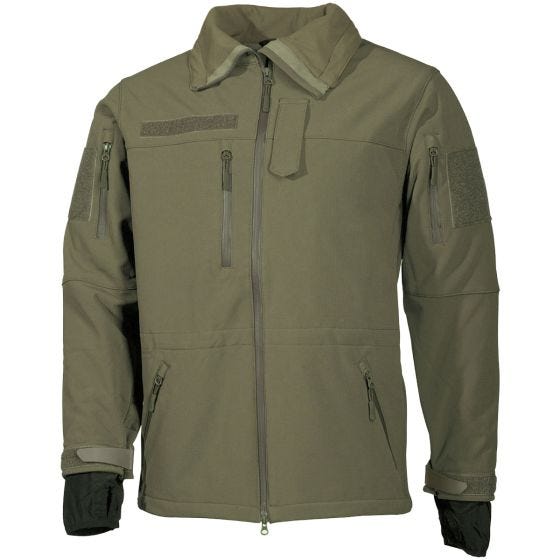 MFH High Defence Softshell Jacket - OD Groen