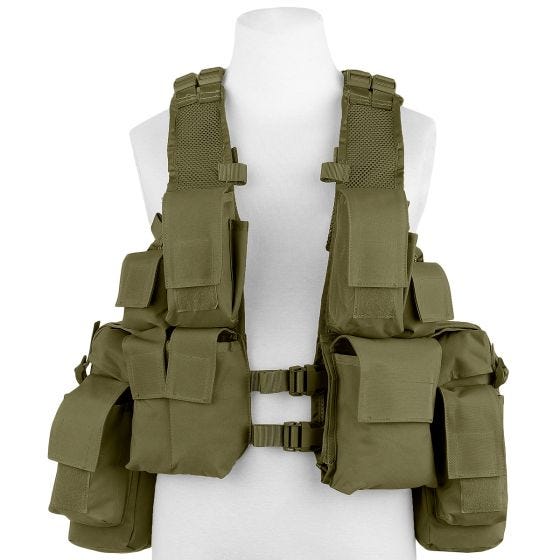 MFH South African Assault Vest - OD Groen