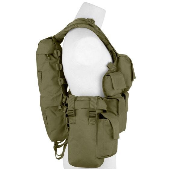 MFH South African Assault Vest - OD Groen