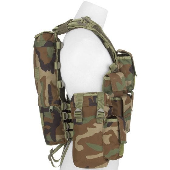 MFH South African Assault Vest - Woodland