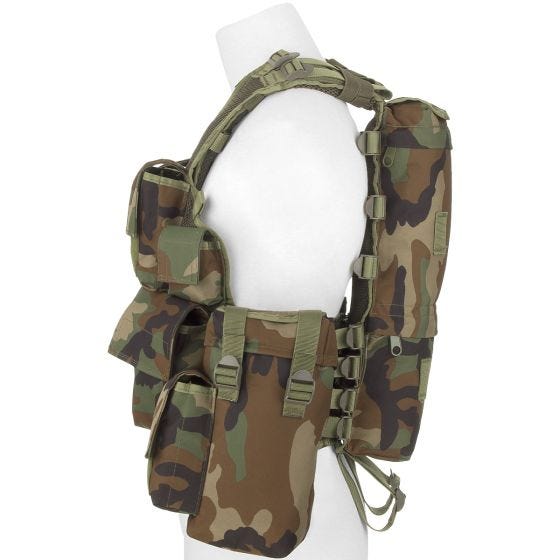 MFH South African Assault Vest - Woodland