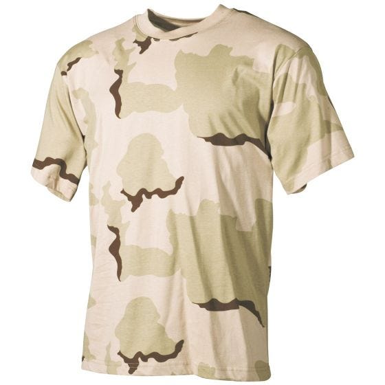 MFH T-shirt - Driekleurig Desert