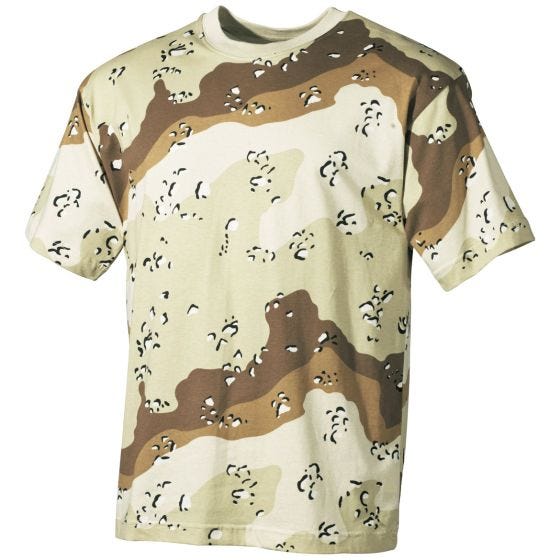 MFH T-shirt - Zeskleurig Desert