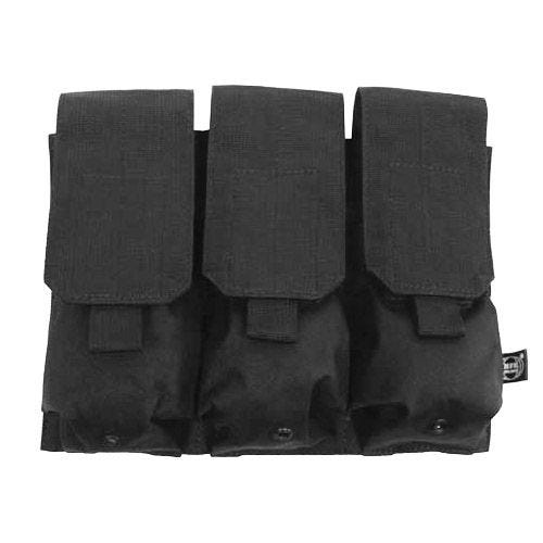 MFH M4/M16 MOLLE Drievoudige Patroonbuidel - Zwart