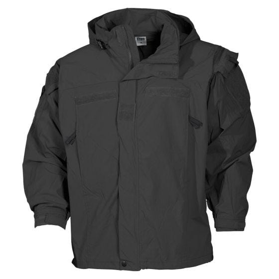 MFH US Level 5 Softshell Jack - Zwart