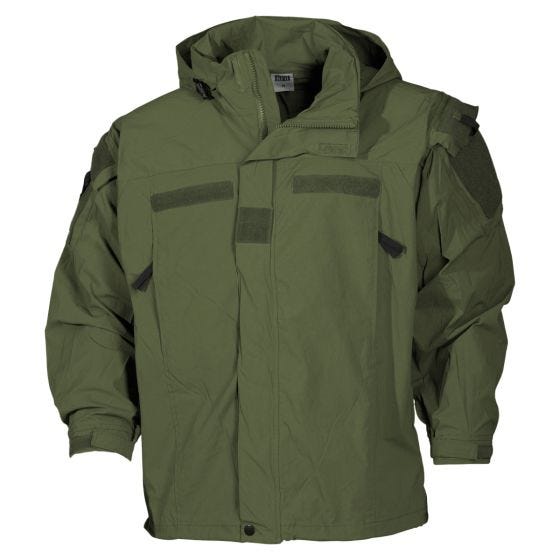 MFH US Level 5 Softshell Jack - OD Groen