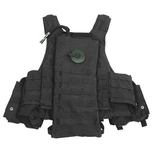 MFH Ranger MOLLE Tactisch Vest - Zwart
