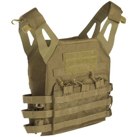 Mil-Tec Gen II Plate Carrier-vest - Coyote