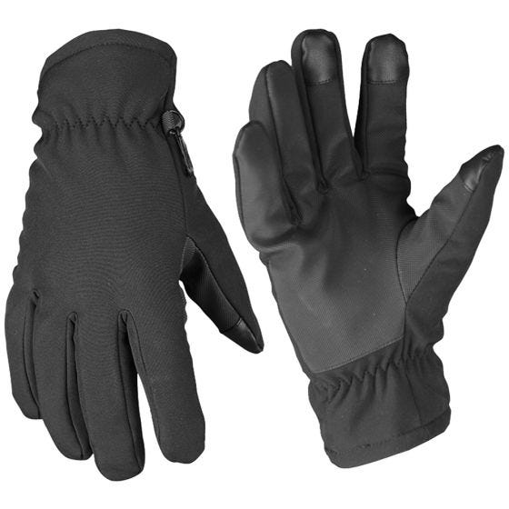 Mil-Tec Thinsulate Softshell Handschoenen - Zwart