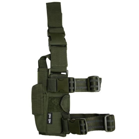 Mil-Tec Beenholster Verstelbaar Cordura - Olijf