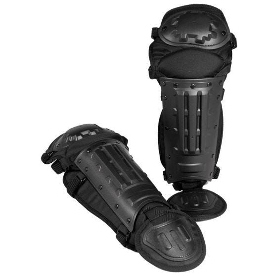 Mil-Tec Anti-oproerbeenbeschermers - Zwart
