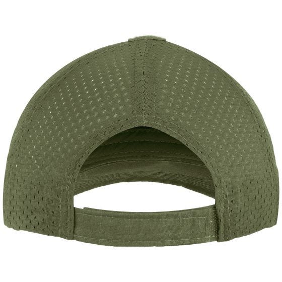 Mil-Tec Baseballpet met Net - Olijf