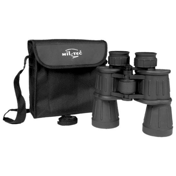 Mil-Tec 7x50 Verrekijker Met Rubber Gecoat - Zwart