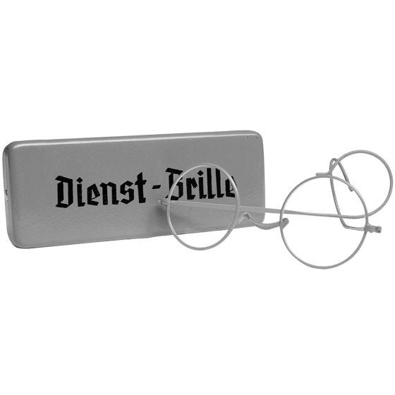 Mil-Tec Dienst-Brille Standaard Brillen met Metalen Koffer