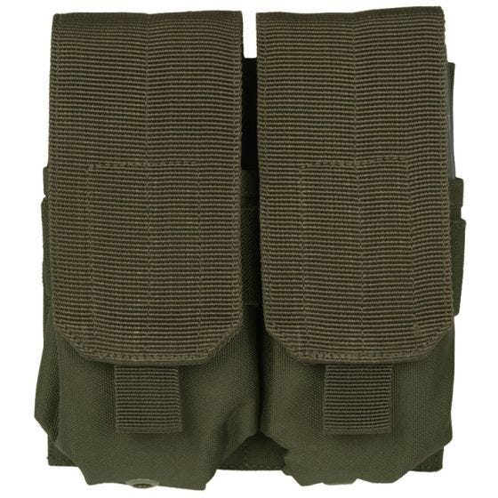 Mil-Tec M4/M16 MOLLE Dubbele Magazijnbuidel - Olijf