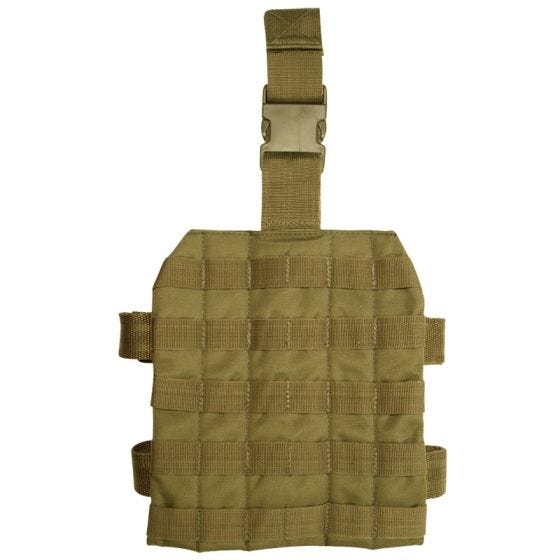 Mil-Tec MOLLE Beenpaneel - Coyote