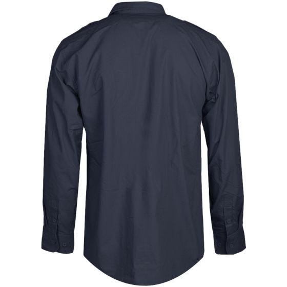 Mil-Tec Overhemd met Lange Mouwen RipStop - Navy Blue