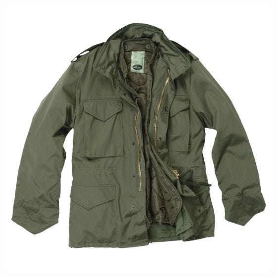 Mil-Tec Classic M65 US Jack - Olijf