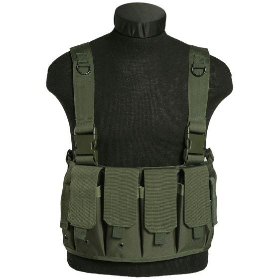 Mil-Tec Patroondrager voor Chest Rig - Olijf