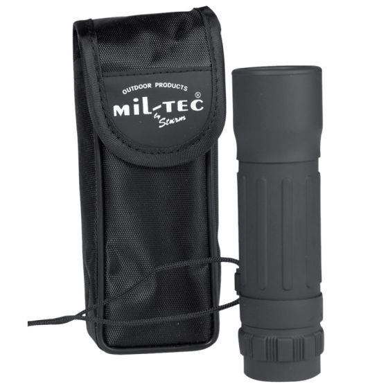 Mil-Tec Monokijker 10x25 - Zwart