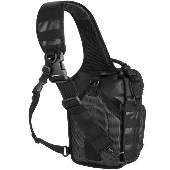 Mil-Tec Kleine Aanvalsrugzak met één Riem Zwart