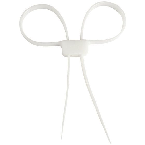 Mil-Tec Plastic Handboeien Professioneel - Wit