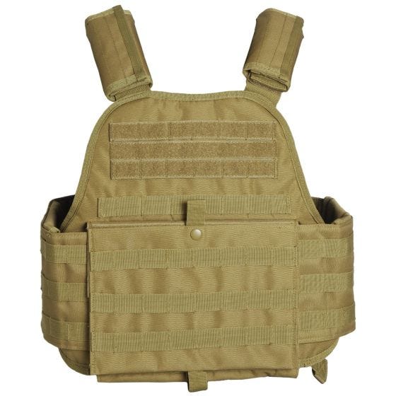 Mil-Tec Plate Carrier-vest - Coyote