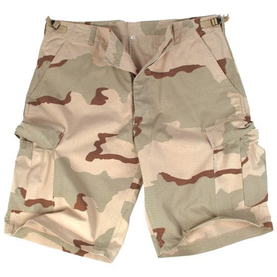 Mil-Tec Ripstop Short - Driekleurig Desert Camo