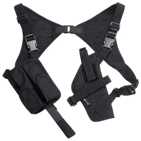 Mil-Tec Schouderholster Cordura - Zwart
