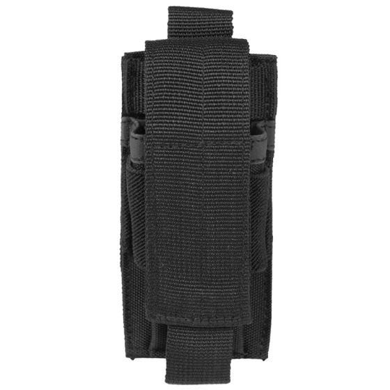 Mil-Tec Enkele Pistoolpatroonbuidel - Zwart