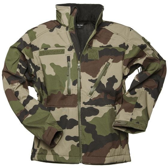 Mil-Tec SCU 14 Softshell Jacket - CCE