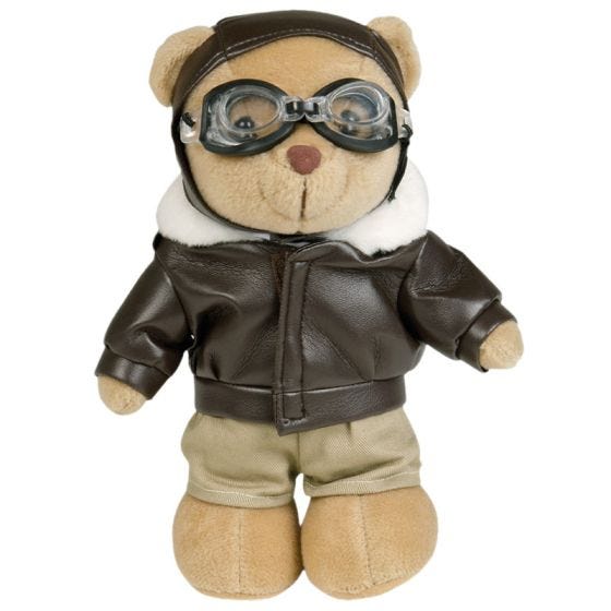 Mil-Tec Pilot Teddybeer
