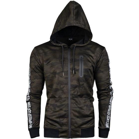 Mil-Tec Trainingsjack - Woodland