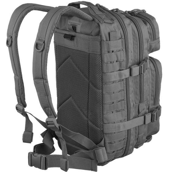 Mil-Tec US Kleine Aanvalsrugzak Lasergesneden - Urban Grey