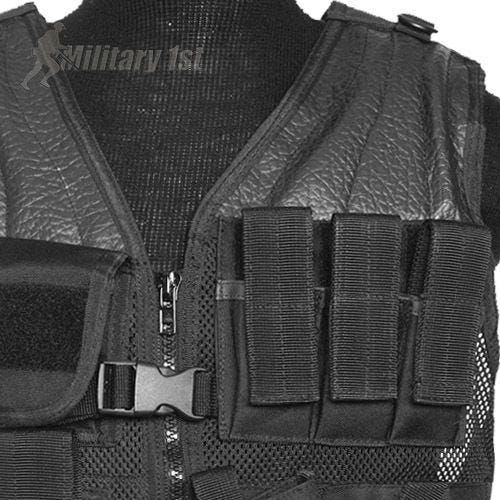 Mil-Tec USMC Tactisch Vest - Zwart