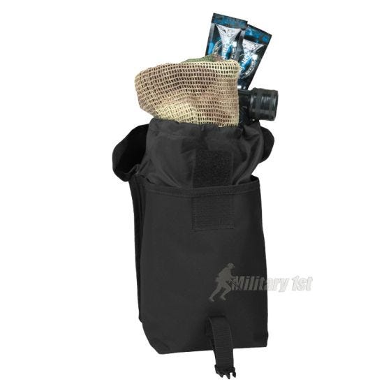 Mil-Tec MOLLE Grote Utiliteitsbuidel - Zwart