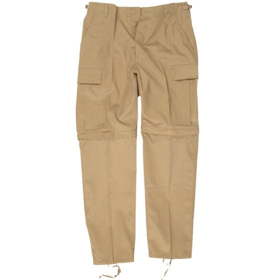 Mil-Tec Combat Afritsbroek - Khaki