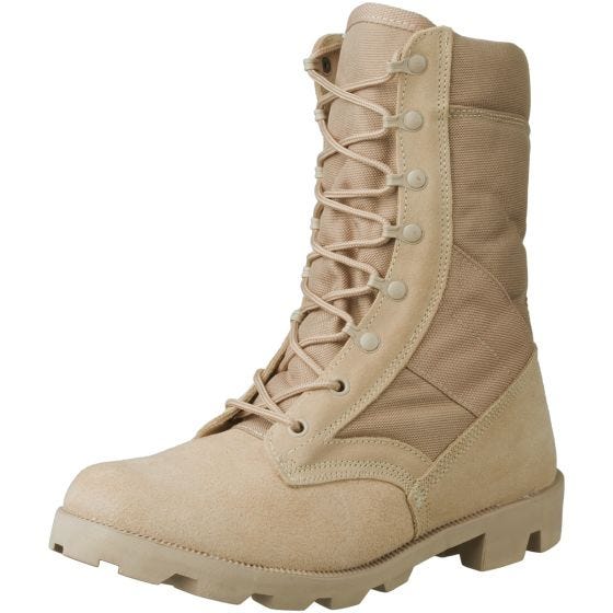 Mil-Tec US Gevechtslaarzen met Snelle Veters - Desert