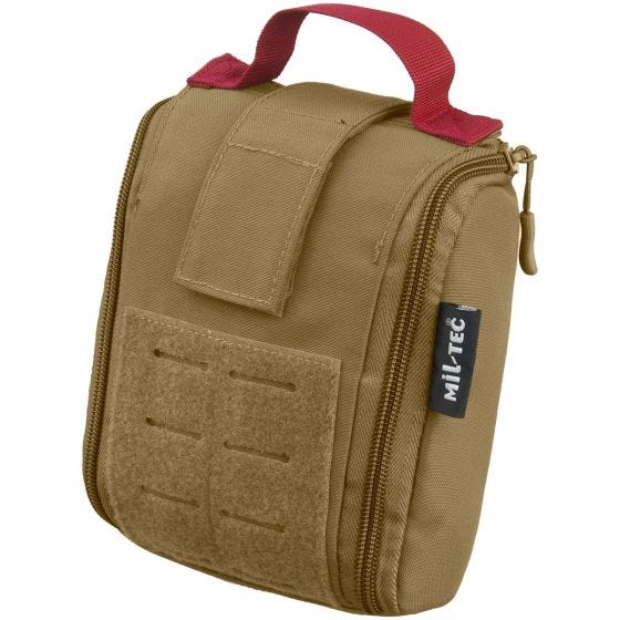 Mil-Tec Individueel EHBO-etui Lasergesneden - Dark Coyote